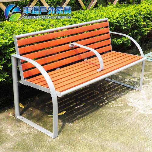 36年工厂园区景区防腐塑木耐用园林校园休闲公园椅