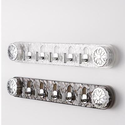 Rotating Suction Cup Ribbed Multi-Hook Luxury No-Drill Door
