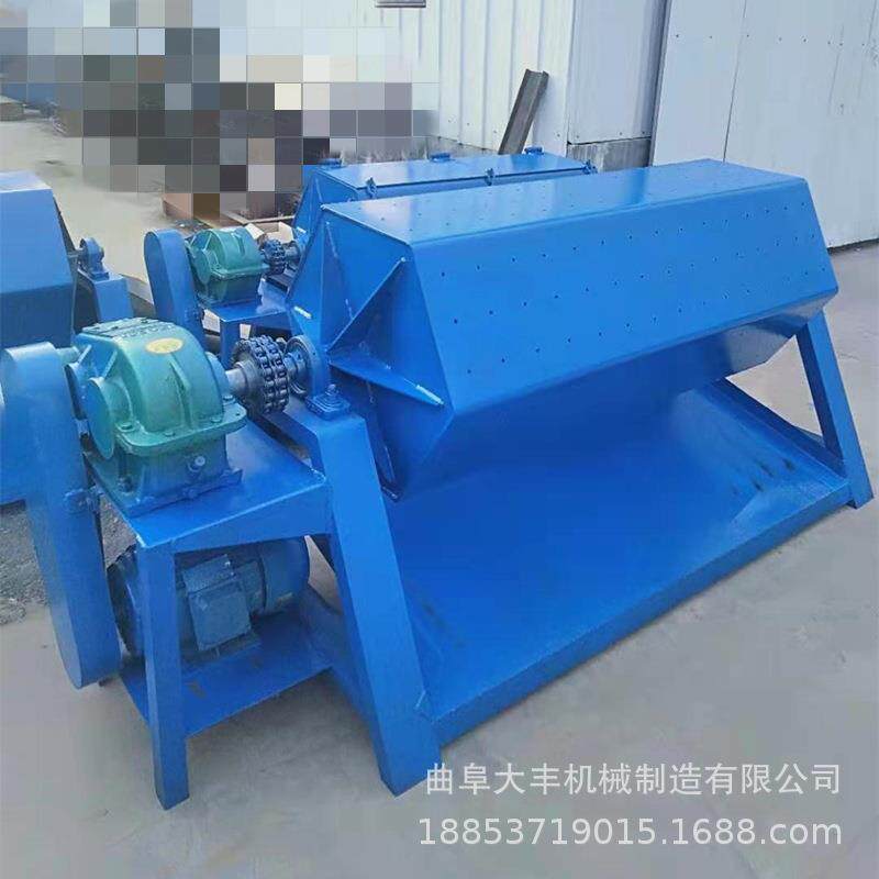 定制型六角滚筒抛光机 汽车配件批量打磨除锈机 钢件除披锋光饰机