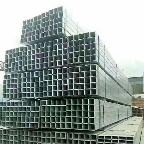 现货供应冷拔无缝方管铁路轨道用 Q345B建筑方钢柱扁通零切