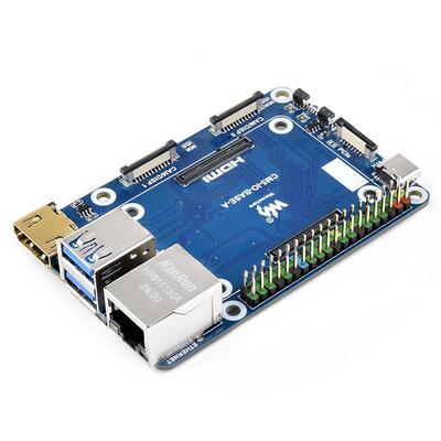 树莓派CM5核心板扩展板 IO Board底板 Compute Module 5 烧录载板