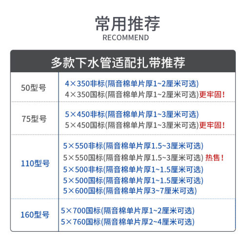 卫生间束线带水管隔音尼龙扎带