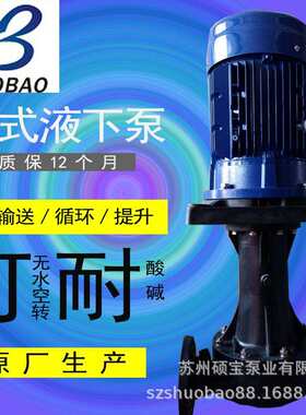 可耐净化塔循环泵尾气淋塔喷立式YNZ泵酸碱空转液下泵