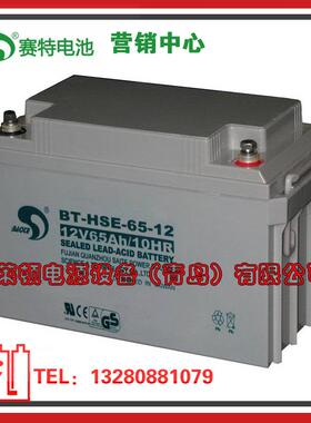 赛特蓄电池BT-HSE-70-12/12V70AH直流屏电源EPS电源电池-现货营销