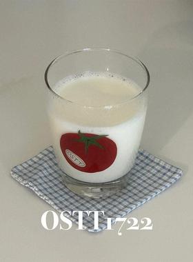 OSTT1722〈伟大的番茄〉玻璃杯ins简约咖啡大容量耐热耐冷牛奶杯