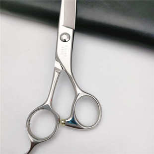 440C美发剪刀 直杆子大刀 小轴承螺丝 6.5寸徒手剪 440C综合剪