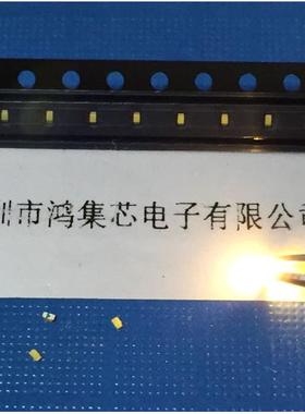 0402暖白色高亮暖黄贴片SMD微型1005方扁形指示LED灯珠发光二极管