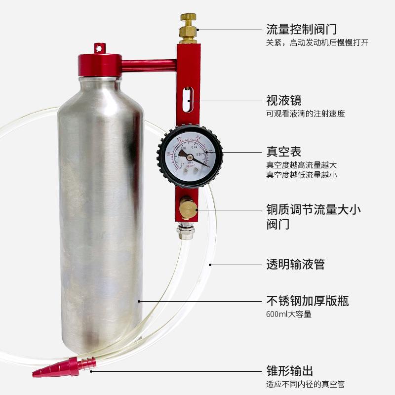 三元催化清洗吊瓶免拆进气道尾气超标积炭治理汽车清洗工具设备