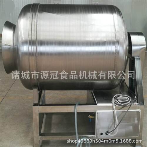 厂家供应肉类真空滚揉机不锈钢鸡腿鸡柳滚肉机肉串腌制入味机设备