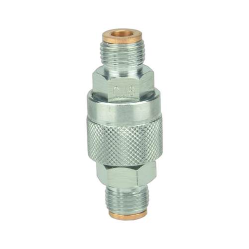 炼钢厂液压快速接头CJ6开闭式M16*1.5紫铜垫CJ8石油机械镀锌