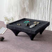 日式 实木碳化飘窗茶桌小桌茶几榻榻米矮几茶台矮桌小桌子炕桌炕几