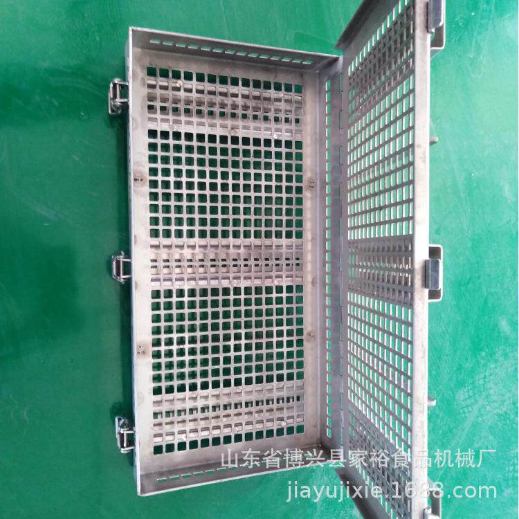 厂家直销不锈钢肥牛盒 培根模具盒 三开羊肉碎肉重组方砖模具盒