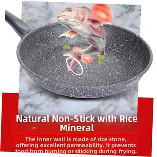 frying pan domestic fry stick steak egg non