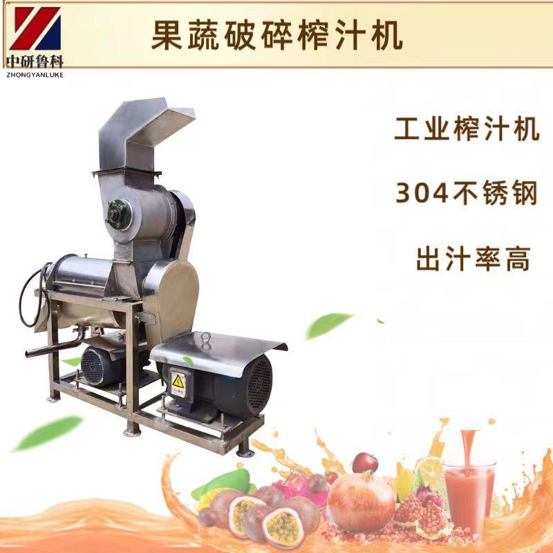 商用生姜番茄破碎榨汁机大型果蔬榨汁设备电动不锈钢打汁机