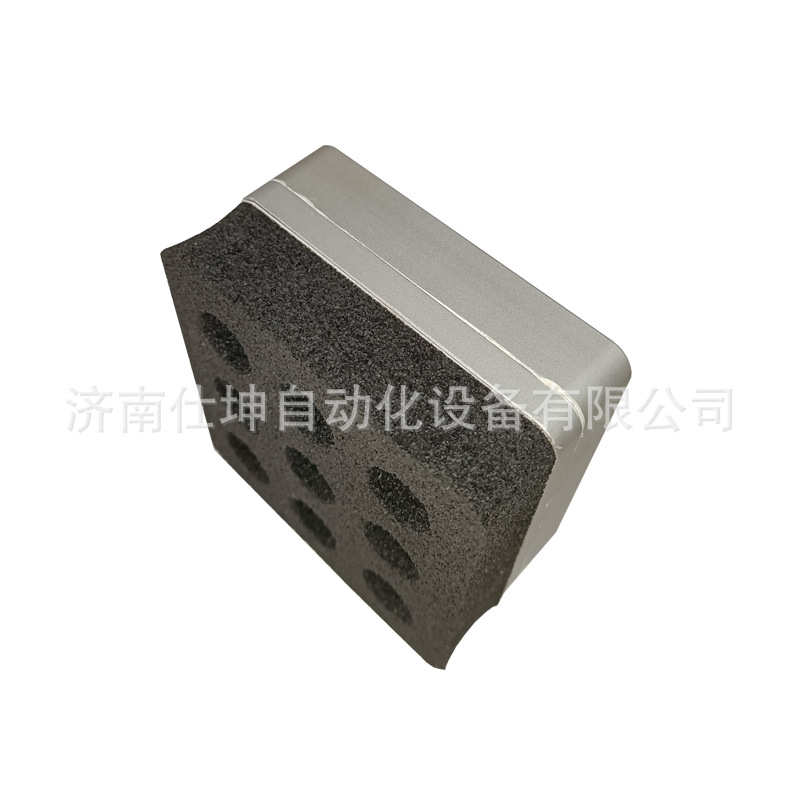供应 80*80方形海绵吸盘 机械手配件 石头砖块等搬运用真空吸盘