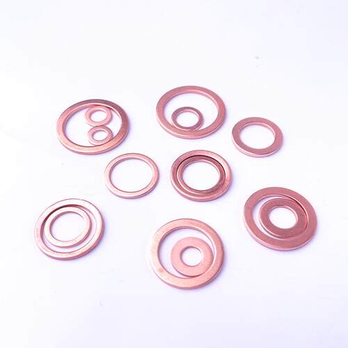 厂家供应 紫铜垫片盒装M20x26x1.5mm15pc 平垫圈o形铜垫组合