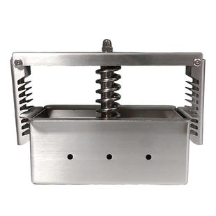 不锈钢压肉模具盒肥牛羔羊羊肉猪头卤肉容器方砖压块成型用具