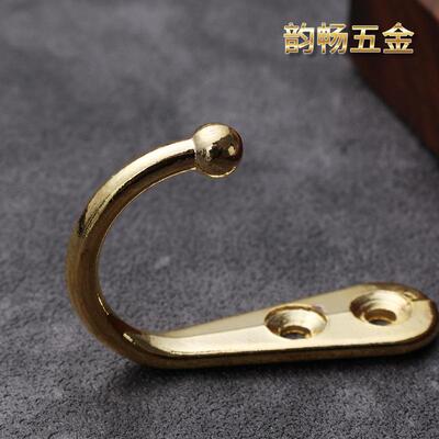 跨境挂衣钩单钩合金仿古衣钩挂衣钩合金单钩特小号迷你钩2孔钩