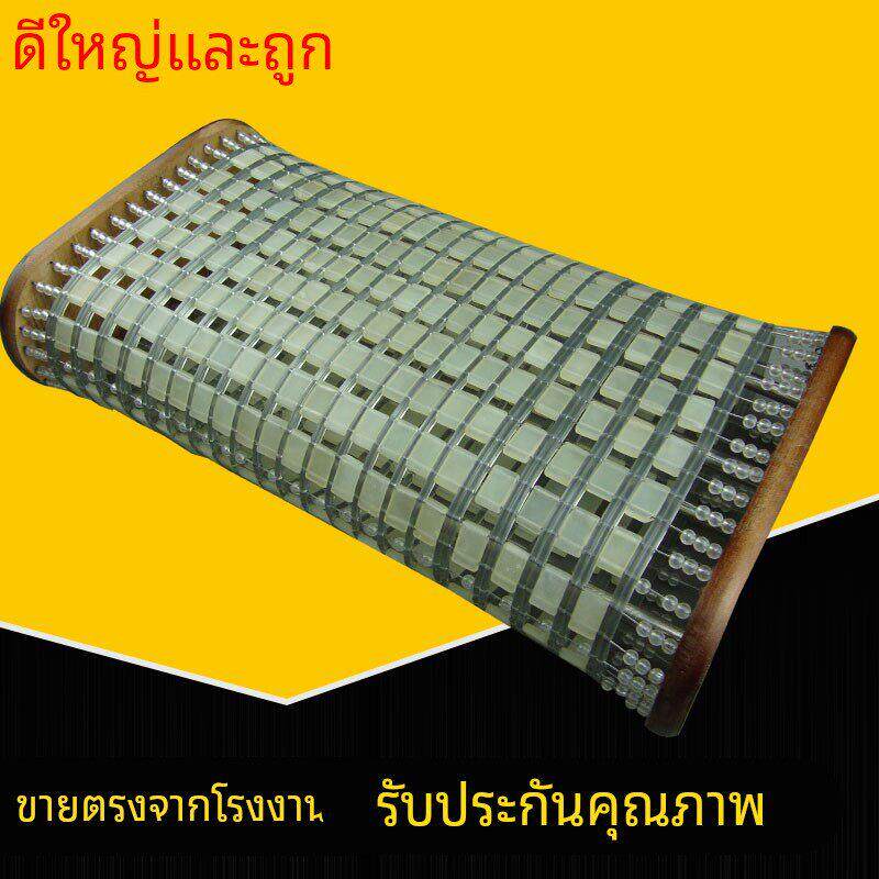 玉枕天然玉石枕头岫玉空心枕夏凉降温护颈枕玉片镂空透气汗蒸枕