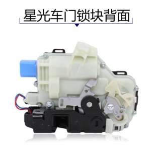 适用老波罗POLO劲情劲取前后车门锁块机构闭锁器门锁机马达中控锁