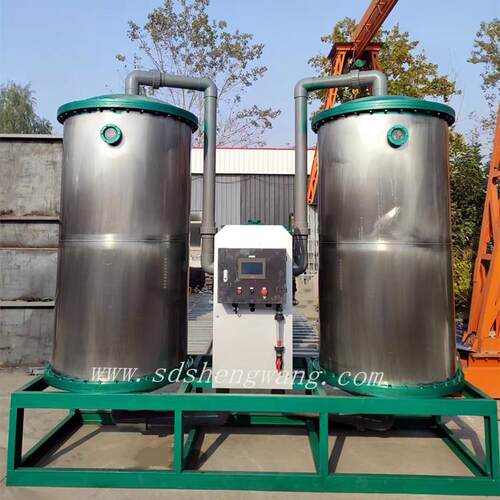 不锈钢柱全自动钠离子交换器软化水设备一体化胜王水处理