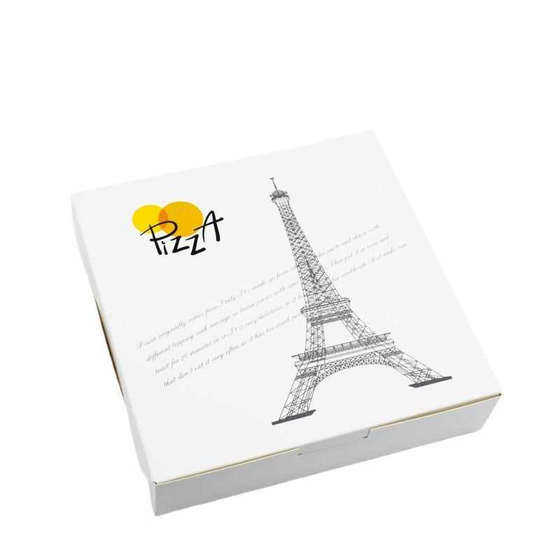 工厂直销打包8Piz包装盒6家用外卖za7纸盒9子手提10一次性披萨盒1