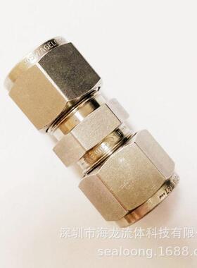 Swagelok316不锈钢3/4卡套接头SS-1210-6