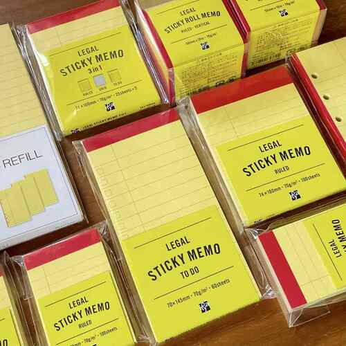 现货 伊东屋itoya人气便利贴付笺 手帐素材便签纸 粘性日本制
