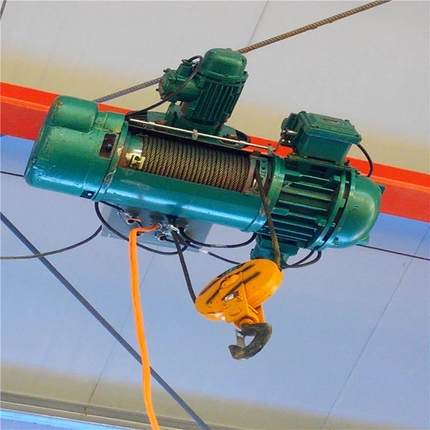 单双速提升吊机80V钢丝绳电动葫芦小型起重建筑卷扬机防爆