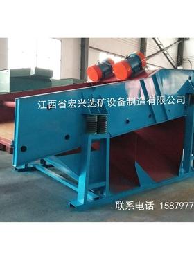 矿山专用振动筛分设备聚氨筛板筛振SZZ1800*动筛沙金选备配酯合粘