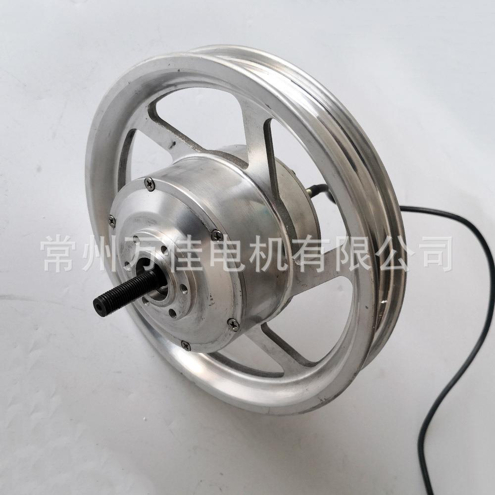 厂家各种型号电机12寸双层齿轮高速轮毂有齿碟刹电动电动机