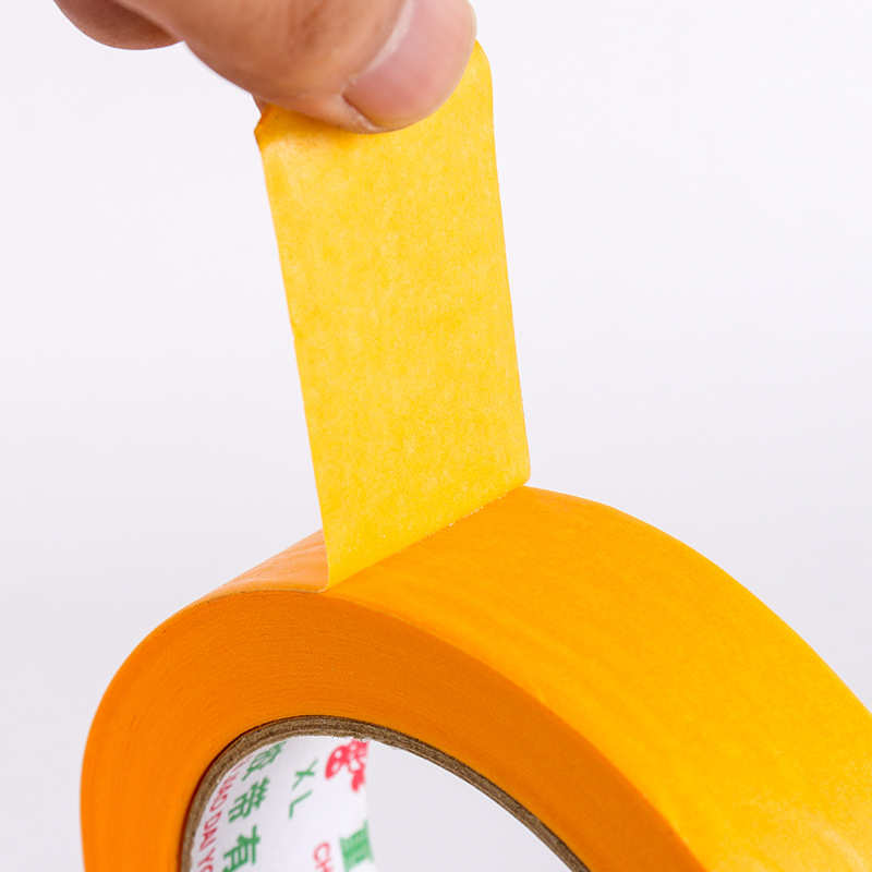 和纸分色胶带外墙喷漆家具汽车喷漆分色不缠胶透明胶带