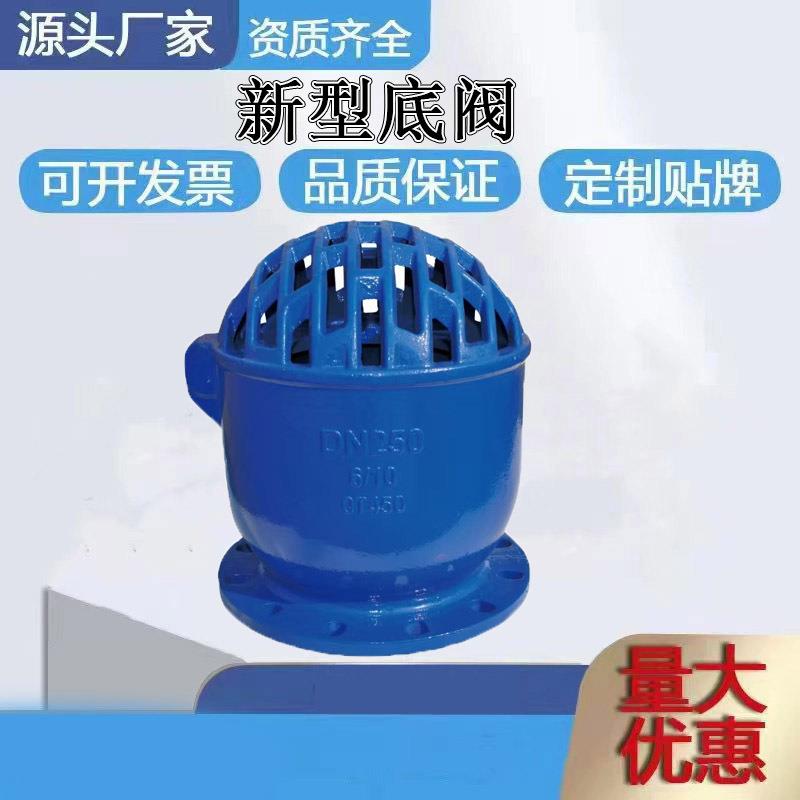 H42X新型底阀大流量水泵用给水底阀球墨铸铁材质新型底阀