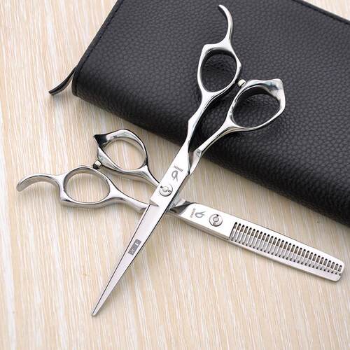 冰刀专业美发剪刀平剪牙剪理髲剪刀套装理髲师浏海剪打簿剪子套装