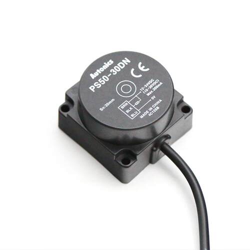 奥托尼克斯电感式接近开关PS50-30DN直流线式方型传感器