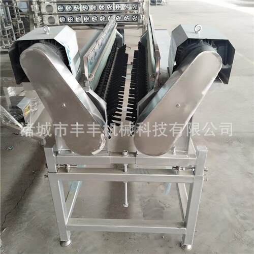 头颈脱毛机鸭脖子脱毛设备鸡鸭鹅屠宰线厂家机械定制