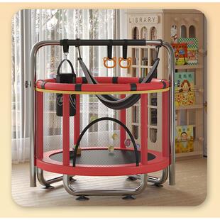 儿童蹦蹦床室内小型家用弹跳床蹭蹭床跳跳床带护网小孩蹦床厂家