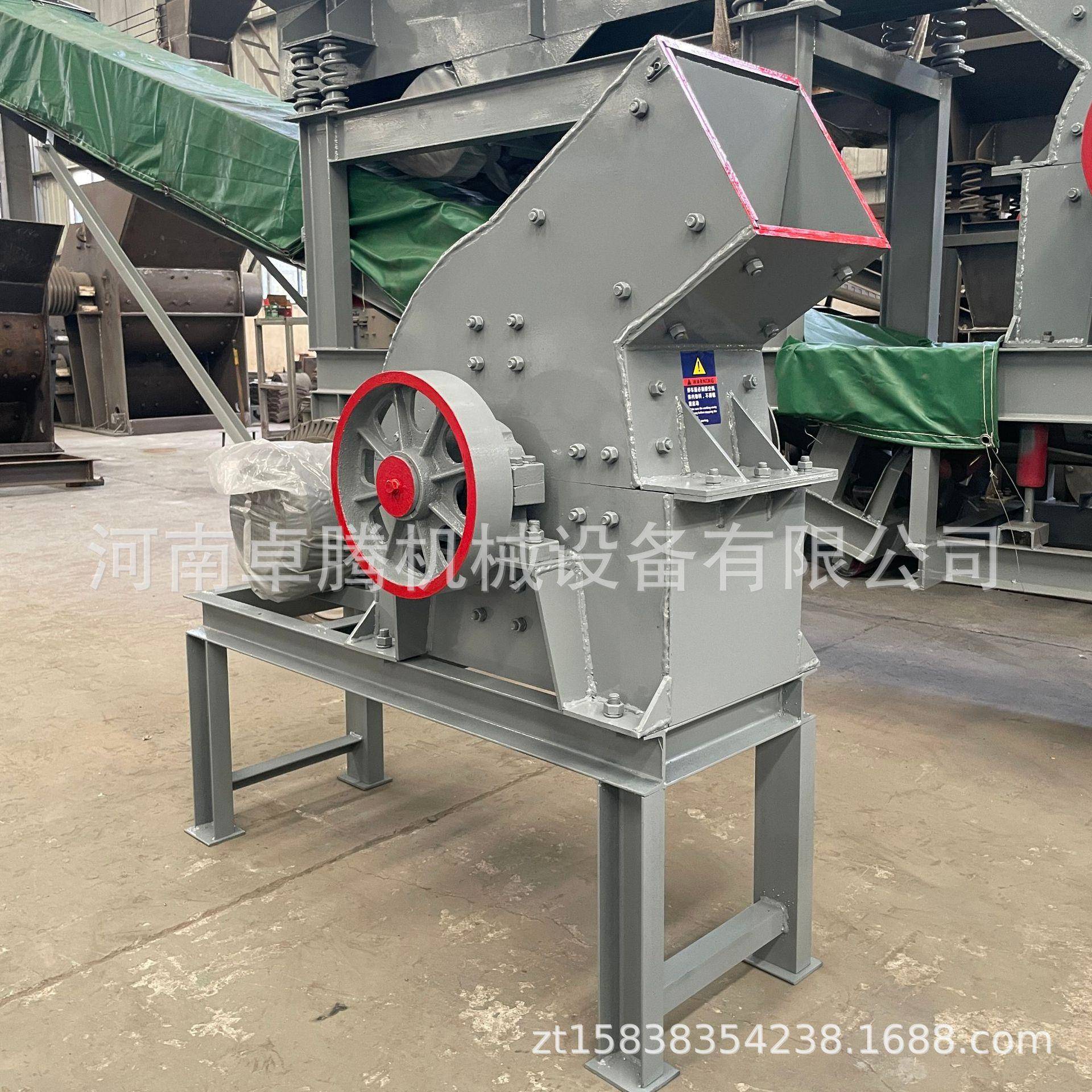 工厂价小型pc-300*400建筑石材锤式破碎机鹅卵石煤炭石灰石制砂机