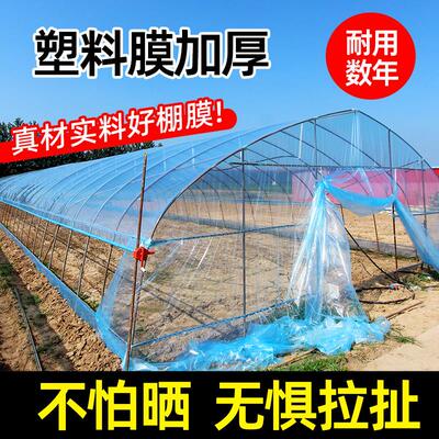 塑料膜加厚农用塑料薄膜抗老化保温消雾透明农用长寿蔬菜大棚薄膜