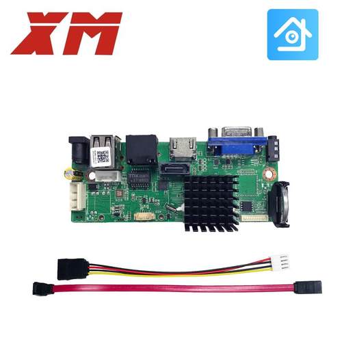 雄迈4K网络录像机 H.265压缩主机板 10路4K硬碟录影机 商用DVR主