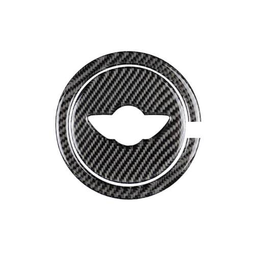 适用宝马MINI方向盘LOGO装饰贴套装碳纤维R底盘07-13款车内饰改装