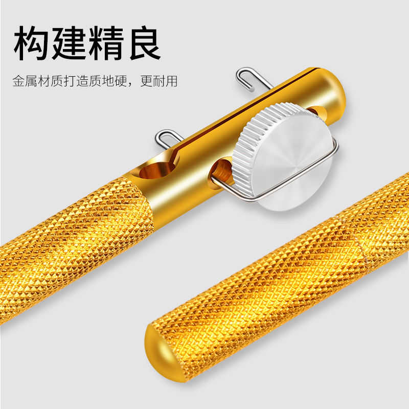 新型钓鱼绑钩器手动内走线鱼钩快速拴钩器子线打结器绑线邦双勾