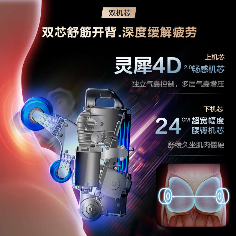 荣泰按摩椅家用全身豪华全自动多功能太空舱沙发智能新款A70plus