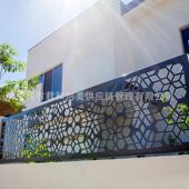 镀锌栏板切割户外户屏外阳台栏杆防护铁202315艺空楼镂梯扶手风装