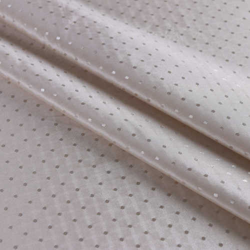 全涤无弹高密星光点梭织提花布 棉服箱包里布面料桌布台布