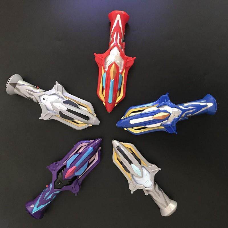 银河火花玩具全套装 银河奥特漫变身器召唤器 黑暗火花枪儿童模型