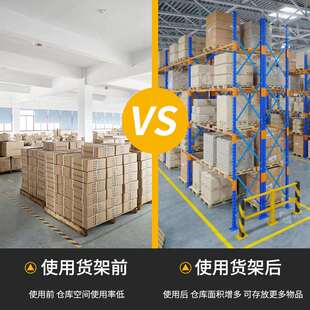 仓储货仓库货架展示货架横高梁式仓推举货架库架557架库房