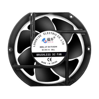 散热风扇DC17251B12V/24V/48VFULLTECH散热风机注塑机专用风扇自