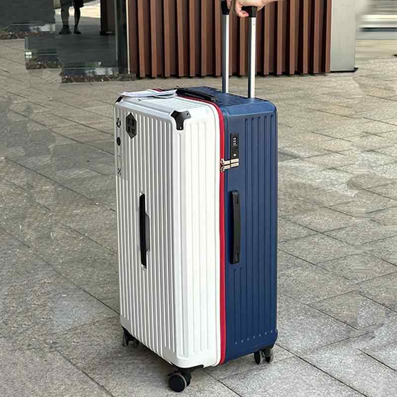 高档行超大李箱男大容60特大皮号拉炼密码女学生量网红拉杆旅行箱