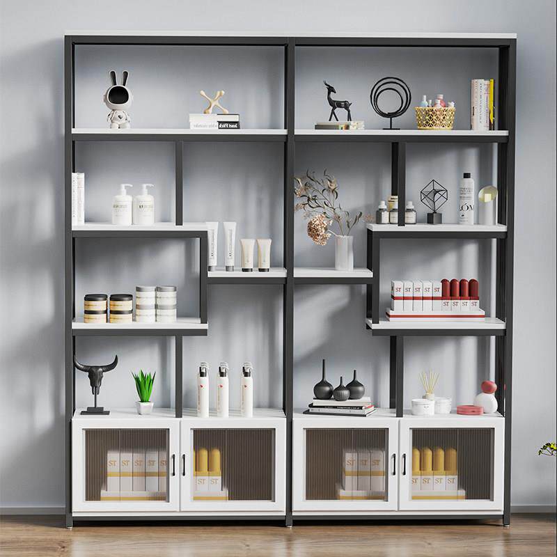 商用展示架美甲化妆品展柜多层置物架落地产品陈列架样品摆件货柜